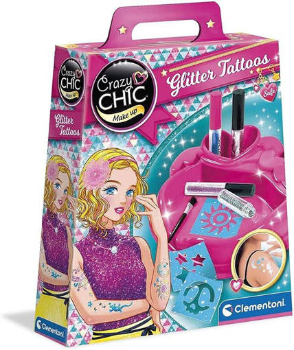Clementoni - Crazy Chic - Glitter Tatoo 18513