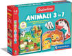 Clementoni - Sapientino - Montessori - Animali 3in1 16460