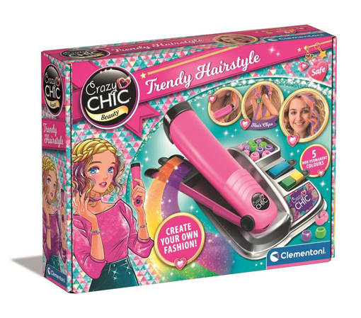 Clementoni - Crazy Chic - Trendy Hairstyle 18750