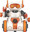 Clementoni - Scienza & Gioco Robotics - Espositore Mio Robot (9 pz) 19444D
