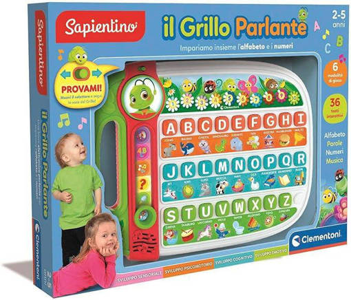Clementoni - Sapientino Elettronici - Il Grillo Parlante ABC 16801
