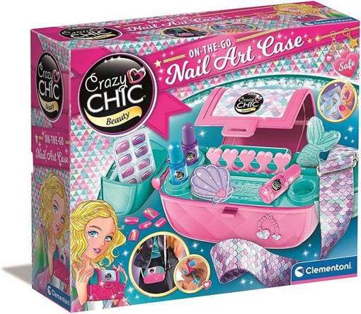 Clementoni - Crazy Chic - Nail Art Case 18206