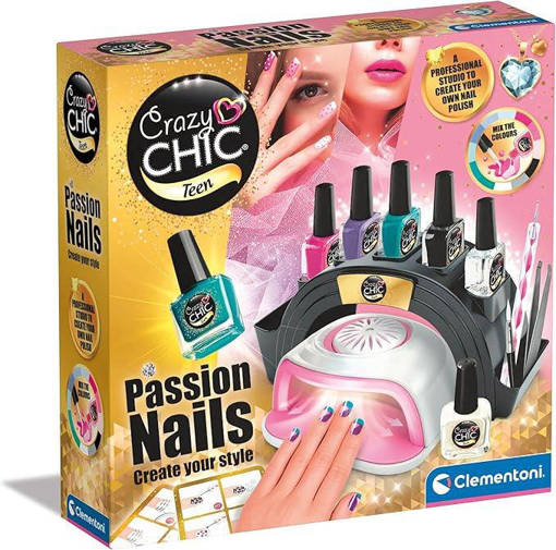 Clementoni - Crazy Chic Teen - Passion Nails 18784