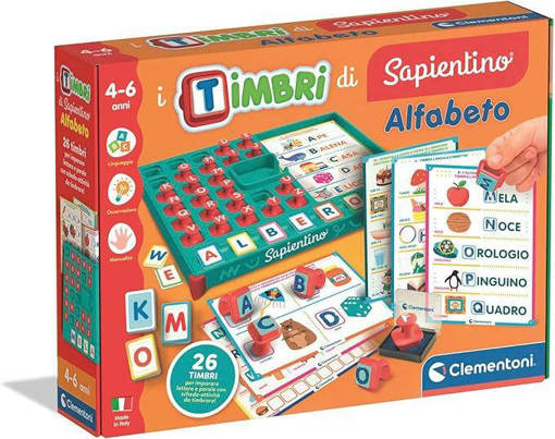 Clementoni - Sapientino - Timbri dalla A alla Z 16693