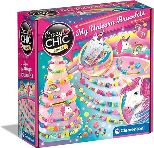 Clementoni - Crazy Chic - My Unicorn Bracelets 18792