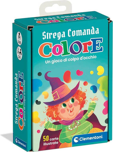 Clementoni - Giochi Di Carte - Carte Strega comanda Colore 16807