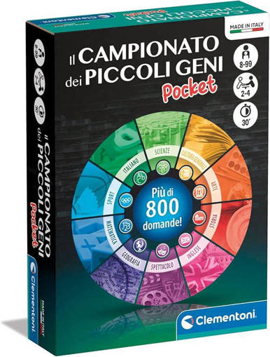 Clementoni - Pocket Games - Campionato Piccoli Geni 16811