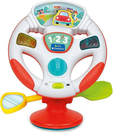 Clementoni - Baby Clementoni - Gira e Guida Volante Attività 17933