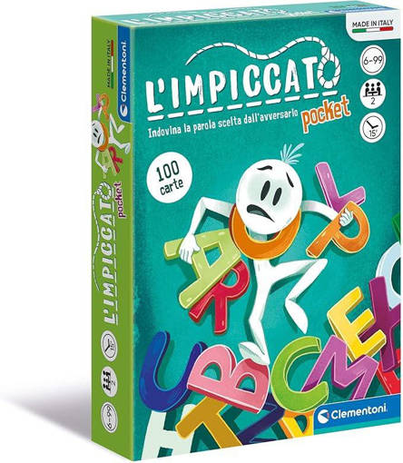 Clementoni - Pocket Games - L'Impiccato 16297