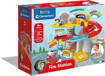 Clementoni - Baby Clementoni - Tumbling Cars Fire Station 17559