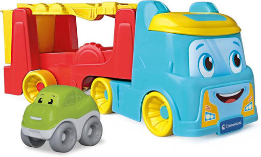 Clementoni - Baby Clementoni - Tumbling Cars Transporter 17892
