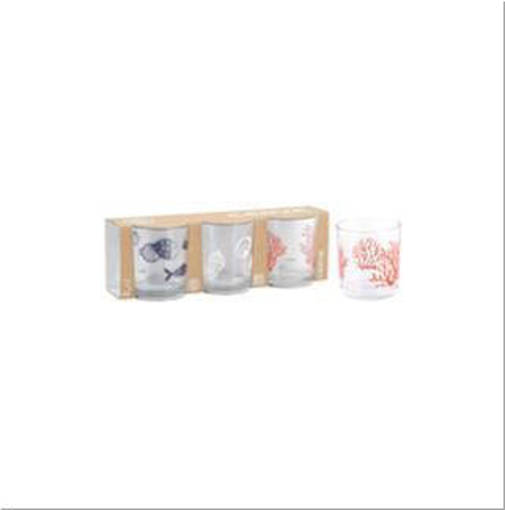 Cerve Bicchiere Acqua Linda 3Pz Plage Cc220