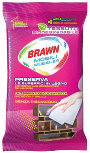 Brawn 20 Panni Pulizia Mobili