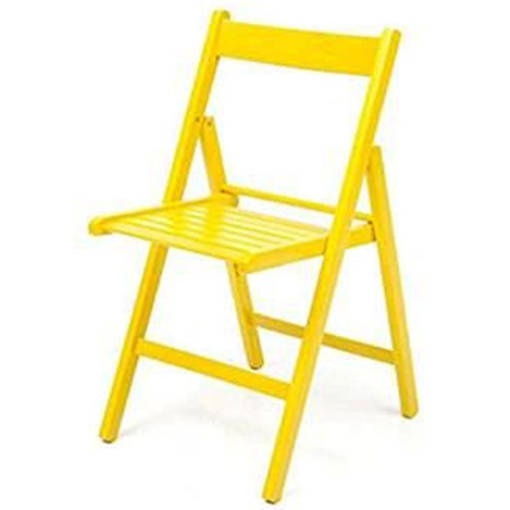 Legno Line Sedia Birreria Lusso Giallo