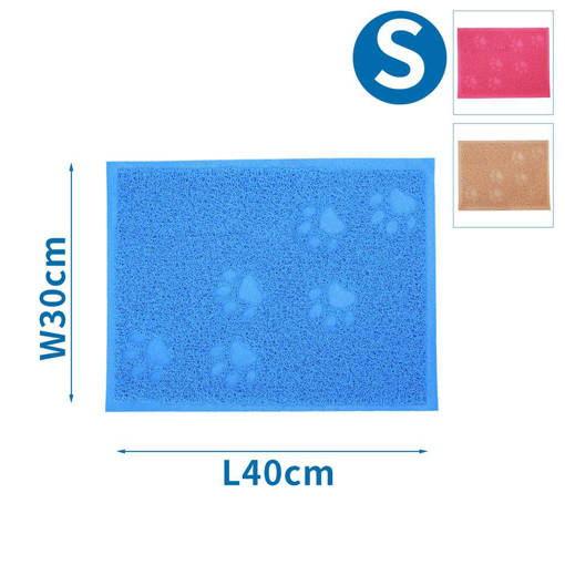 Nobleza Tappetino con stampa zampette L40*W30cm