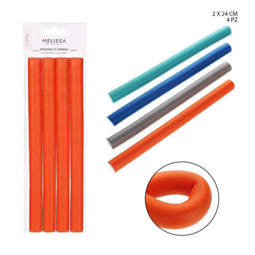 Melissa Bigodini Gomma 20X240Mm 4Pz
