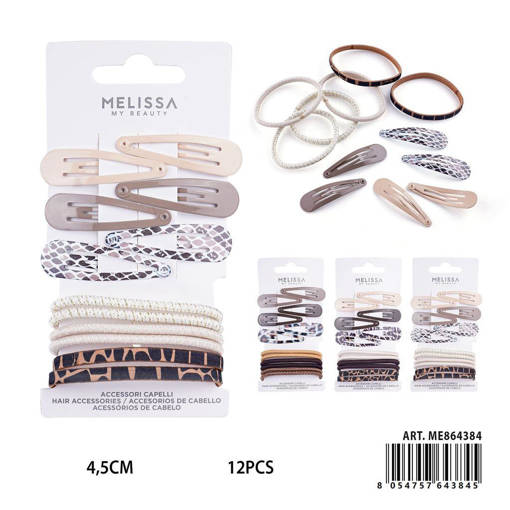 MELISSA ELASTICO CAPELLI 4.5CM 6PZ+CL