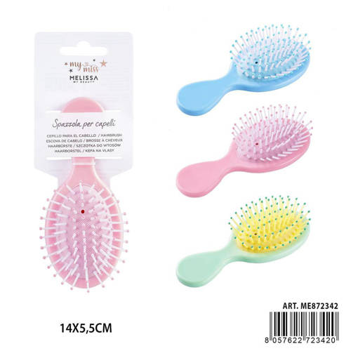 MELISSA SPAZZOLA CAPELLI 14X5.5CM -