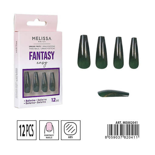Melissa Unghie Finte Fantasy 12Pz Ballerina