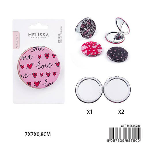 Melissa Specchio Tascabile 7X7X0.8Cm