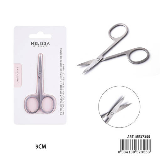 Melissa Forbice Unghie Inox Classic 9Cm Curva