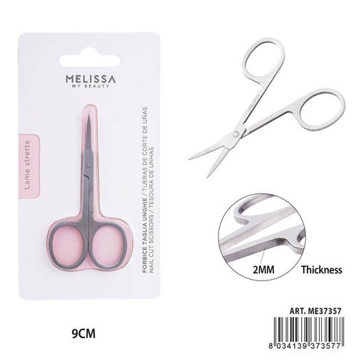 Melissa Forbice Unghie Inox Classic 9Cm Stretta