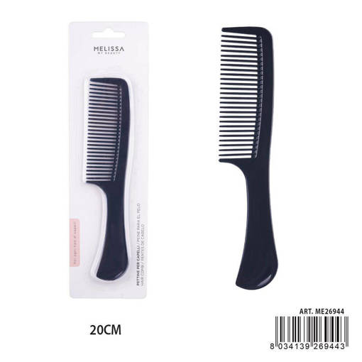 Melissa Pettine Capelli 20Cm Nero