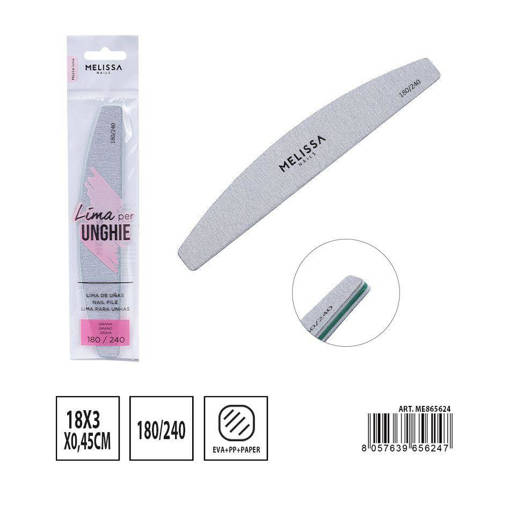 Melissa Lima Unghie 180/240 18X3X0.45Cm M/Luna