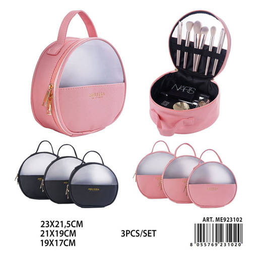 Melissa  BORSETTA PORTA TUTTO 1- 23X21.5 2- 21X19- 3- 19X17Cm
