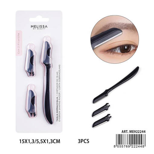 Melissa Taglia Sopracciglia+2Ricambi 150X13-55X13