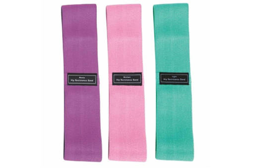 Fitlover Set 3 Elastici Fitness 3 Intensita' Assortite