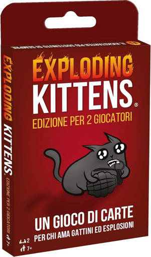 Asmodee - Exploding Kittens Edizione per 2 Giocatori  8623