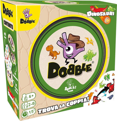 Asmodee - Dobble Dinosauri (Eco Sleeve) 8329