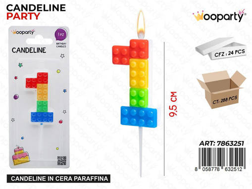 WOOPARTY CANDELINE MATTONCINI N1