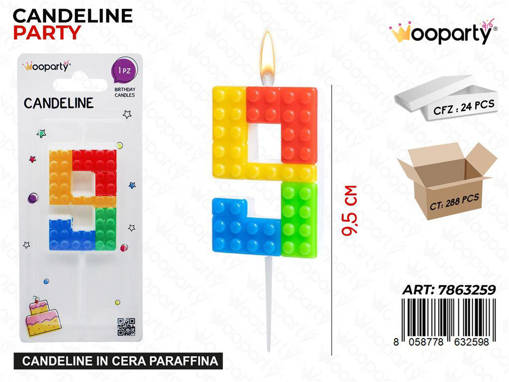 WOOPARTY CANDELINE MATTONCINI N9