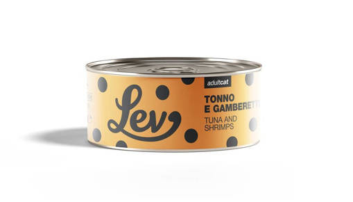 Lev TONNO GAMBERETTI Lattina 140g