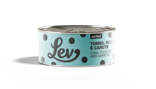 Lev TONNO PATATE CAROTE Lattina 140g