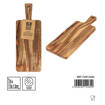Dc Casa B/Wood Tagliere Acacia C/Man. 35X13X1.5Cm