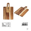 Dc Casa B/Wood Tagliere Acacia C/Man. 30X18X1.5Cm