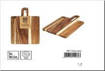 Dc Casa B/Wood Tagliere Acacia C/Man. 30X18X1.5Cm