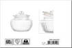 Dc Casa Barattolo Ermetico Vetro  600Ml D11.5X14.1Cm
