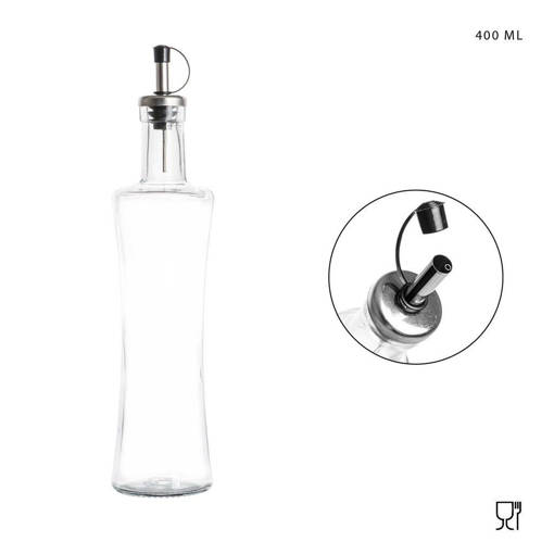 Dc Casa Bottig.Vetro+Tappo S/Goccia 400Ml 6.7X29.5