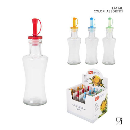 Dc Casa Oliera Vetro 250Ml 5.7X5.7X20Cm