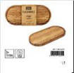 Dc Casa B/Wood Vassoio Acacia Ovale 25X12X1.5Cm