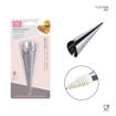 Dc Casa Stampo Cannolo Cono Acciaio 11.4X4Cm 4Pz