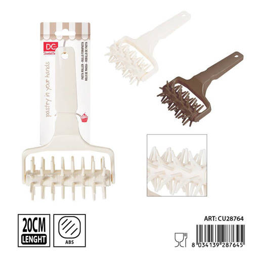 Dc Casa Rullo Forapasta Plast. 20Cm