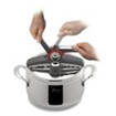 Lagostina Mia Lagoeasy'up Pentola a Pressione 5 Litri, diametro cm 22