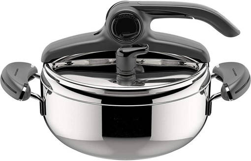 Lagostina MIA Lagoeasy'up Pentola a Pressione 3,5 Litri, diametro cm 22