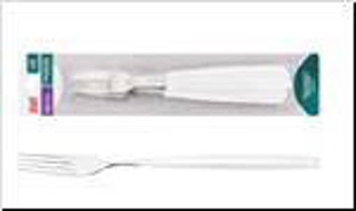 Abert Blister 6pz Forchetta tavola bianco Exagona 