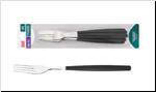 Abert Blister 6pz Forchetta tavola nero Exagona 